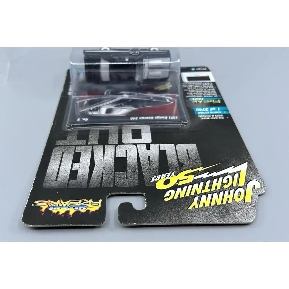 Johnny Lightning 1971 Dodge Demon 340 Blacked Out Street Freaks Black 2019 1:64